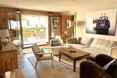 Image de Appartement au cœur de Megève avec terrasse, cheminée, 3 chambres, wifi et linge inclus