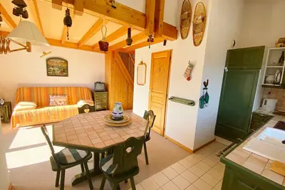 Image de Appartement 3 Pièces + Mezzanine pour 6 Personnes au Pied des Pistes à Morillon 1100