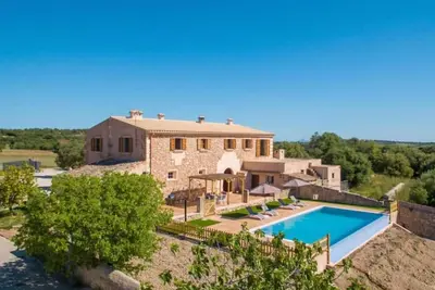 Image de Maison de campagne \"Sa Font\" avec vue sur la montagne, piscine privée et Wi-Fi