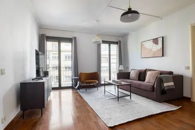 Image de Terrific La Bonanova 2br w/ Doorman & Rooftop Pool, by Blueground