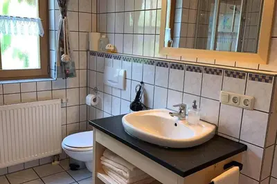 Image de Ferienwohnung mit Terrasse und Reitplatz