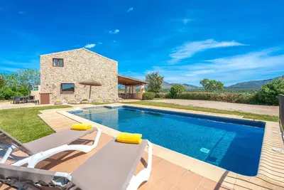 Image de Cas Murero Finca en pierre avec piscine pour 8 personnes