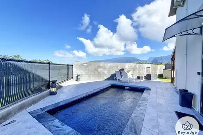 Villa Clokassya, avec piscine à Saint-Pierre