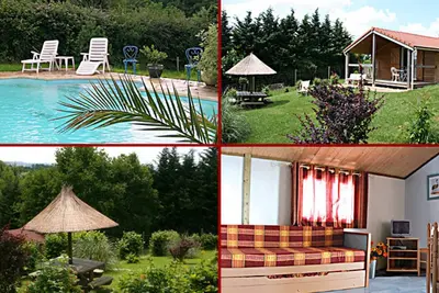 Image de Chalet familial avec piscine, animaux acceptés, draps inclus, proche de Montluçon et Gannat