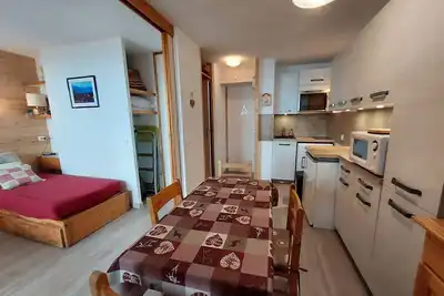 Image de Studio divisible au cœur de La Plagne-Tarentaise, pour 4 personnes