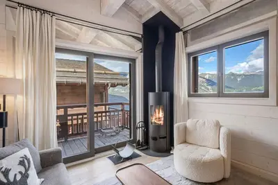 Image de Charmant appartement au pied des pistes à Courchevel, idéal pour familles