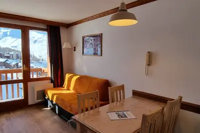 Image de Appartement cosy Ă Plagne Soleil, balcon, 5 personnes, casier Ă skis