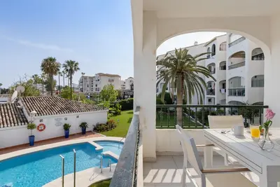 Image de Erisa 2, 25 - Terrasse, Piscine, Parking, 2ème ligne de plage. 2 chambres