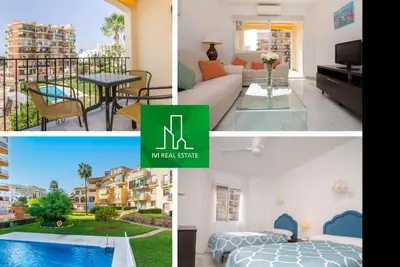 Image de Erisa 1, 56 - Terrasse, Piscine, Parking, 2ème ligne de plage. 1 chambre