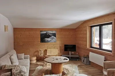 Image de Appartement 120m2 pour 10 au pied des pistes, La Giettaz Le Plan