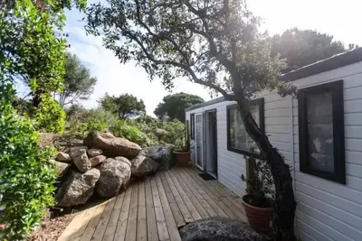 Image de Mobil home Big Bahia 33m2 - 2 chambres + climatisation + Tv 4 Ă 6 personnes - 4 pers. inclus dans le tarif