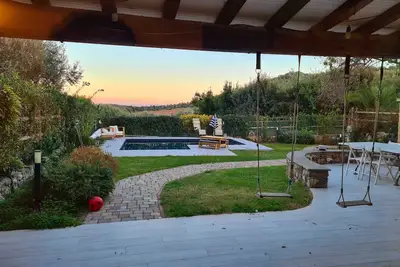 Lovely Portion of Villa in Ansedonia with swimming pool, 10' walk from Feniglia
