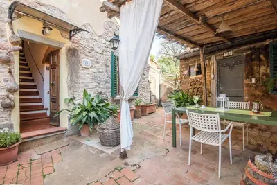 Image de Maison de vacances 'L'arco Della Fonte' avec terrasse privée, Wi-Fi et climatisation
