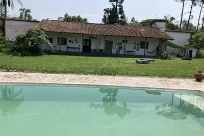 Image de Casa de Fazenda na Ecovila Sustentar, a 38km de Sp