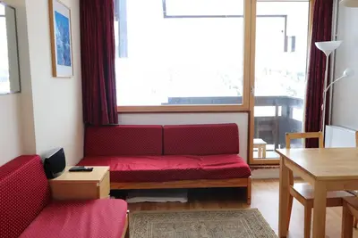 Image de Studio confortable avec balcon, proche pistes et commerces, wifi, animaux acceptés