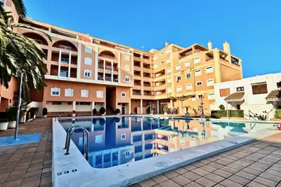 Image de Spain Costa Azahar family apartment. Sea view, Balcony, Pool, Close to the beach