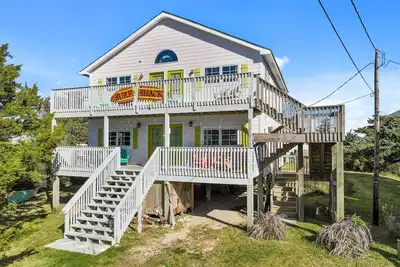 Image de Soundside in Fabulous Avon, Sun Deck, Hammock, Bring Fido.