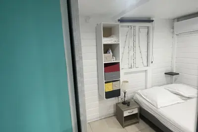 Image de 2 bungalows pouvant être loués ensemble ou séparément à proximité de la plage