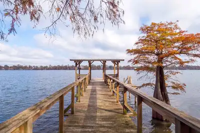 Image de Lakefront Netterville Landing Home w\/ Private Dock