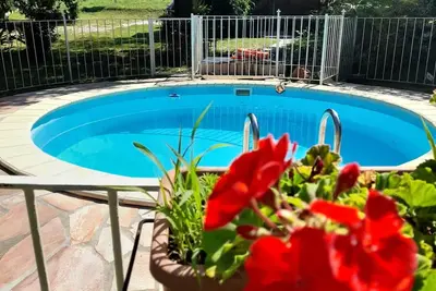 Image de Magnifique maison de vacances privée avec piscine privée, Wifi, Tv, vue panoramique et parking