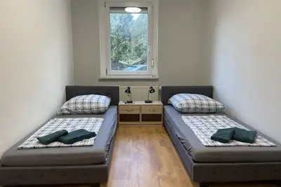 Image de Appartement \"Das Grüne Haus\" avec terrasse et jardin partagés