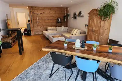 Image de Appartement 'Exclusive 120 qm Wohnung am Wössner See' avec vue sur le lac, terrasse privée et Wi-Fi