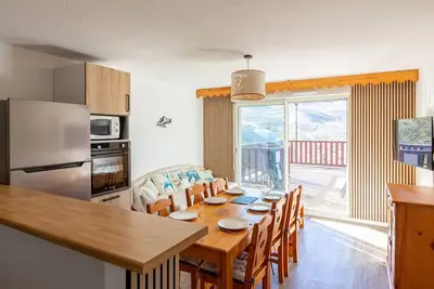 Image de Appartement spacieux 8 pers, Peyragudes, terrasse, parking gratuit, avantages location ski