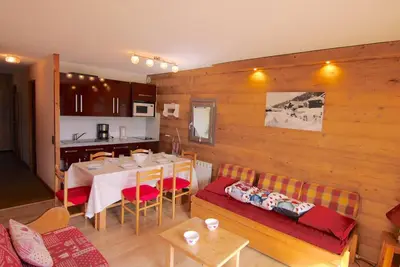 Image de Appartement 2 pièces au cœur des Saisies - Balcon Sud, Box inclus, 5 pers
