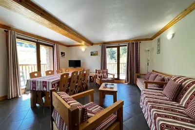 Image de Appart spacieux 8 pers, ski aux pieds, parking, wifi inclus