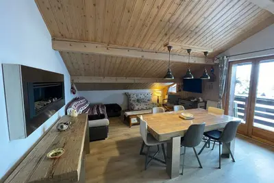 Image de Appartement cocooning aux Saisies - 6 pers, proche pistes, garage inclus