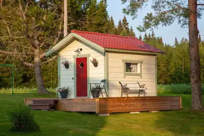 Image de Tiny House, Stuga at Forest Family Home. Nature, Wildlife, Hiking, Peace & Quiet