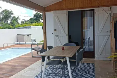 Image de Maison avec piscine proche du parcours trail Chemin des Anglais (Grand Raid)
