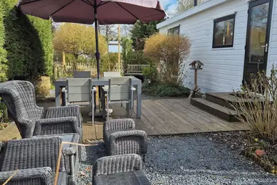 Image de A beautiful vintage chalet with a beautiful garden and plenty of privacy.