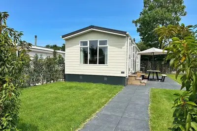 Image de A brand new chalet, terrace with awning, very nicely decorated and free Wifi.