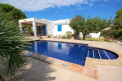 Image de Saona Villas (Vn Pulco) : villa 8 personnes, piscine privée protégée, 1 km mer