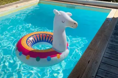 Image de Maison 6 Personnes, Piscine Privee Chauffee, Wifi, Jardin Cosy