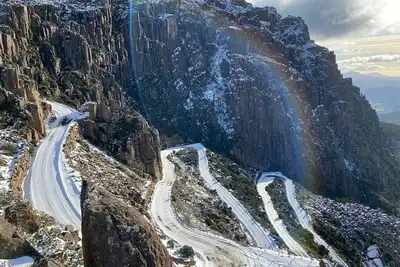 Image de Cosy cabin in historic alpine village, surrounded by Tassie wilderness & iconic road.