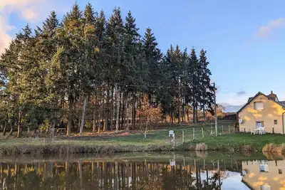 Image de Maison de campagne avec son étang privé, Gite l'etang des soays