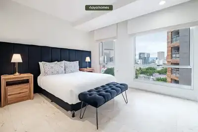 Image de Redesigned 1br Condo in Polanco - Pool Gym - Padel