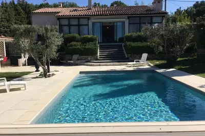 Image de Villa confort avec piscine chauffée, terrain de pétanque