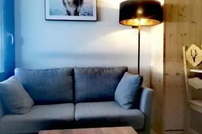 Studio Chamrousse au pied des pistes avec une vue imprenable pour 4 personnes