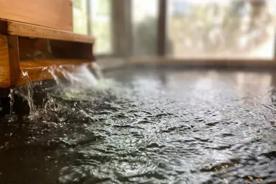 Image de Keyaki no Ma 10tatami Japanesestyle room front room natural hot spring indoor bath / Beppu Ōita