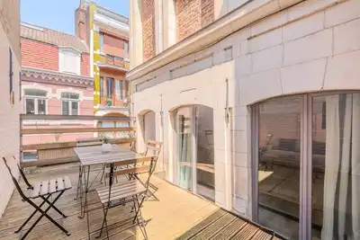 Image de Triplex atypique, proche Grand Place avec terrasse