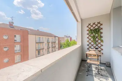 Image de Appartement 1 chambre avec balcon - proche métro