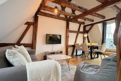 Image de Ludwigshome: Im Zentrum mit Balkon Smarttv