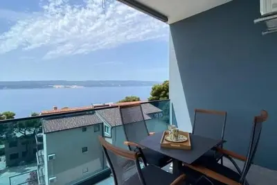 Image de Appartement dans Lokva Rogoznica avec vue mer, Balcon, Climatisation, Wifi (5118-8)