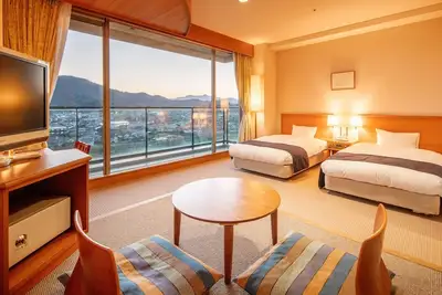 Image de Twin with unit bath 2 meals included Very popular Miyazaki beef luxury course  seasonal color / Nichinan Miyazaki