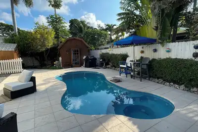 Spectacular 2/2 w Views and Heated Pool includes office pool cabana  boat space