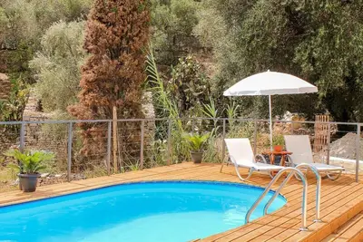 Villa 'Amfiliki' avec piscine privée, Wi-Fi et climatisation