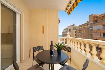 Image de Appartement 'Playa Del Cura Con Vista A Mar' avec vue sur mer, Wi-Fi et climatisation
